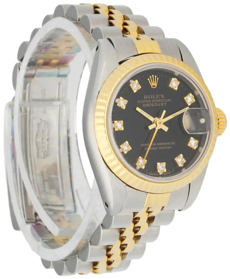 Rolex Two-Tone Diamond Datejust - Hình 3