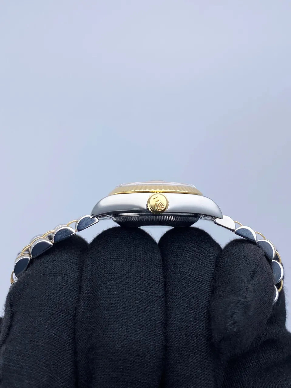 datejust Rolex Gold Dial Diamond - Hình 4