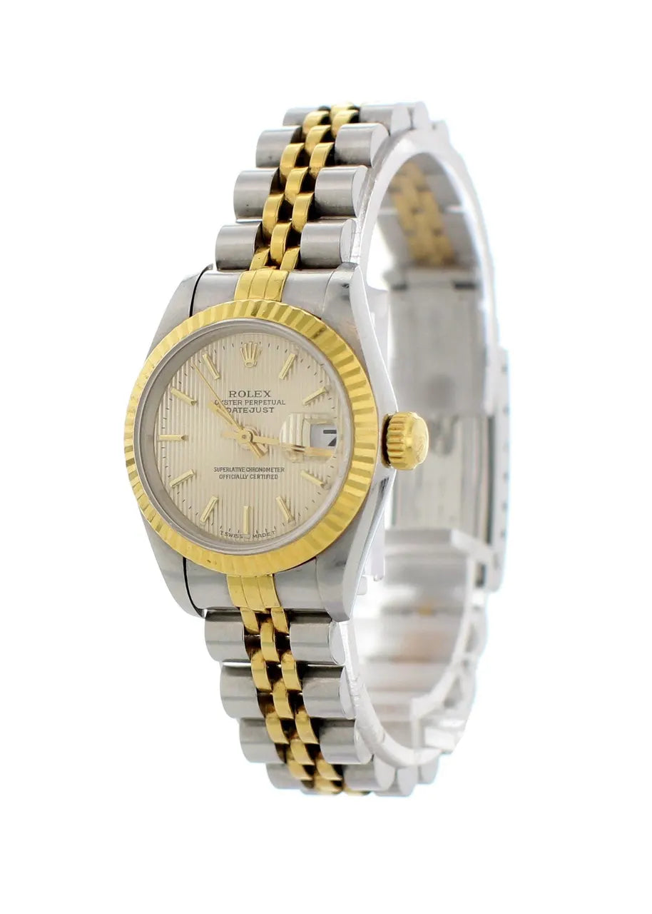 dial Rolex Datejust Two-Tone Champagne - Hình 2