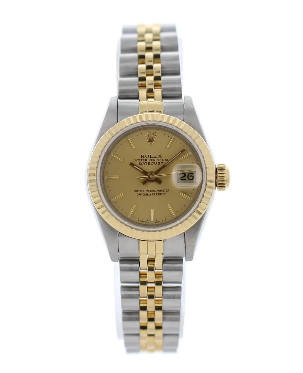 Rolex Datejust Gold Dial - Hình 4