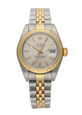 Rolex Datejust Silver Gold dial