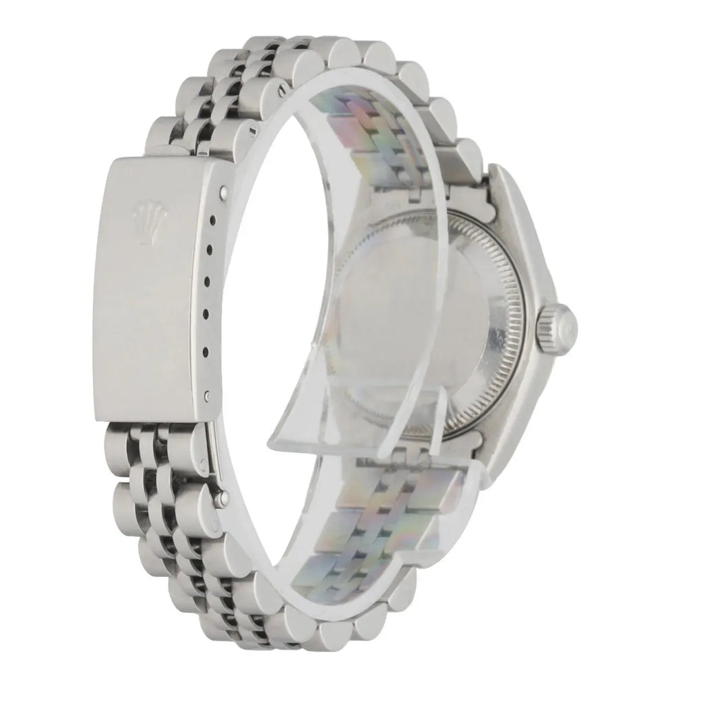 Rolex Datejust Silver Dial steel - Hình 4