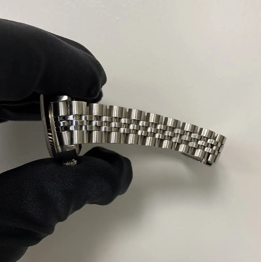 Rolex Datejust Silver Dial steel - Hình 8
