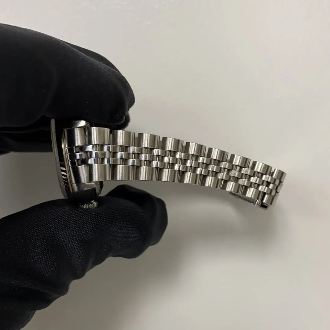 Rolex Datejust Silver Dial steel - Hình 8