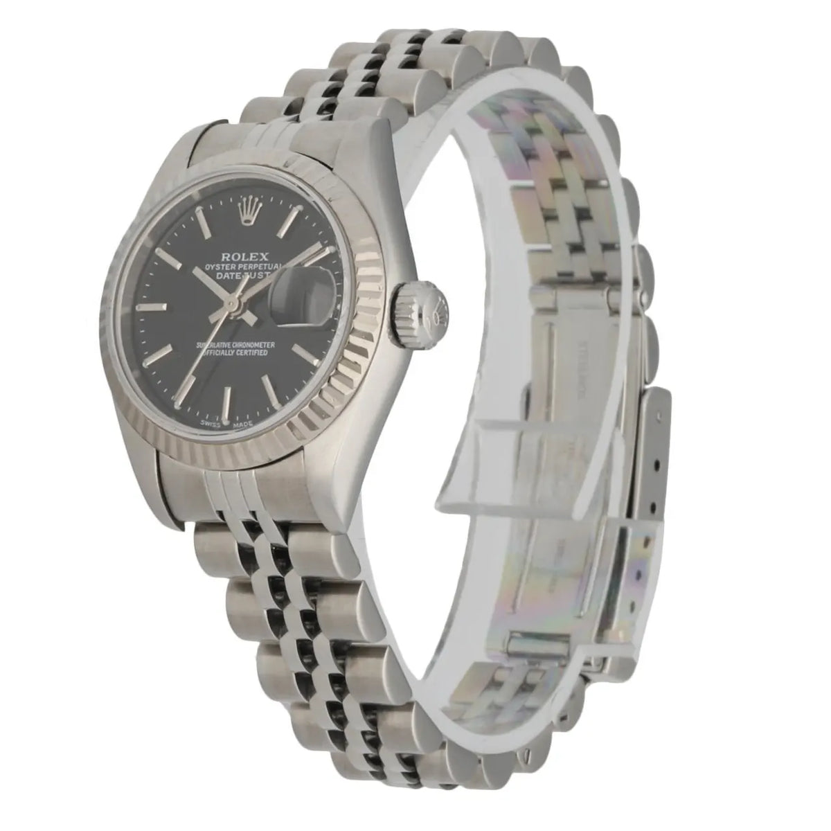 Rolex Datejust Black Dial - Hình 2