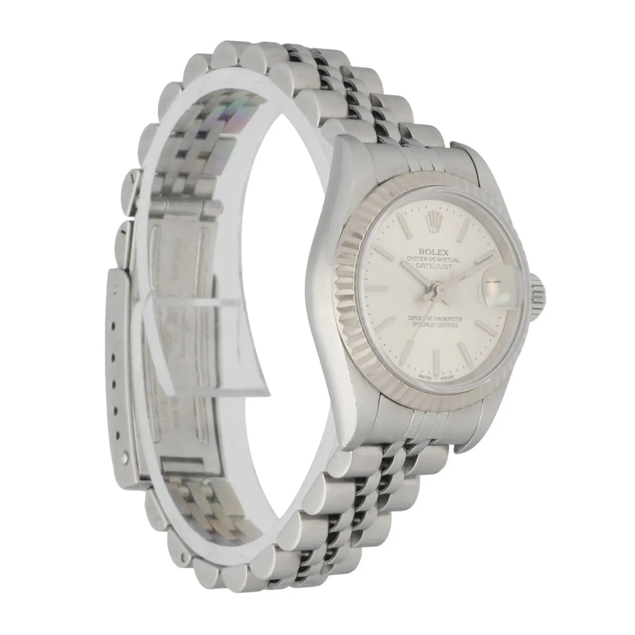 Rolex Datejust Silver Dial steel - Hình 3