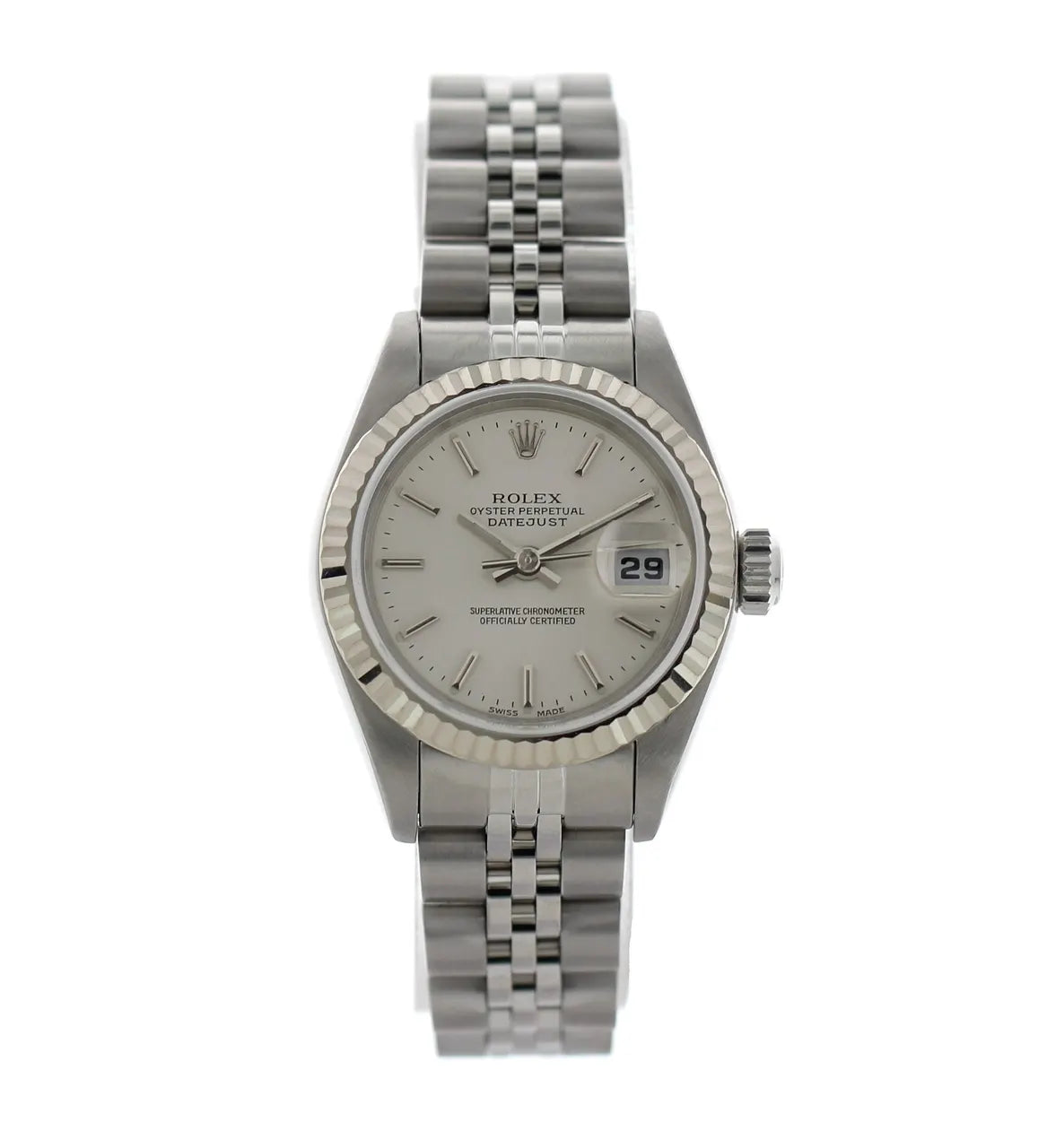 Rolex Datejust Silver Jubilee 26mm - Hình 4
