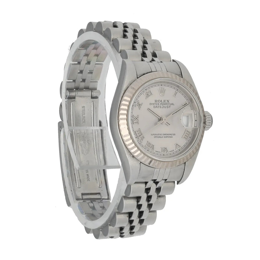 Rolex Datejust Silver Dial steel - Hình 3