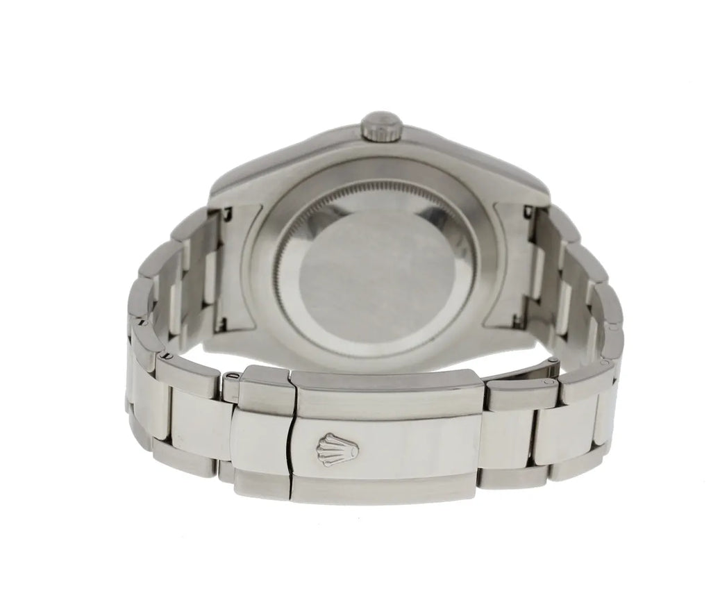 fluted Rolex Datejust Gray Dial - Hình 5
