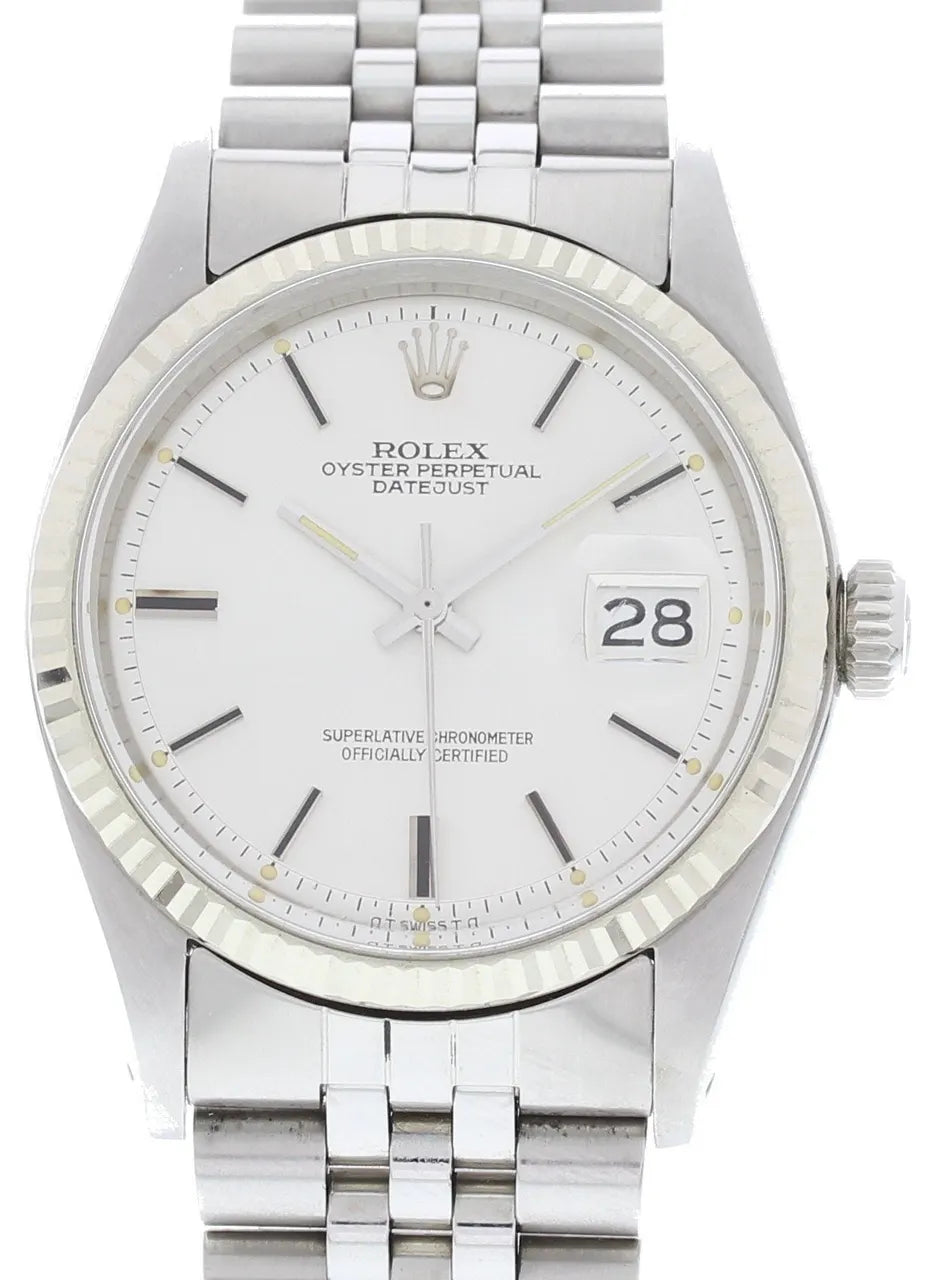 Rolex Datejust Silver Dial steel - Hình 2