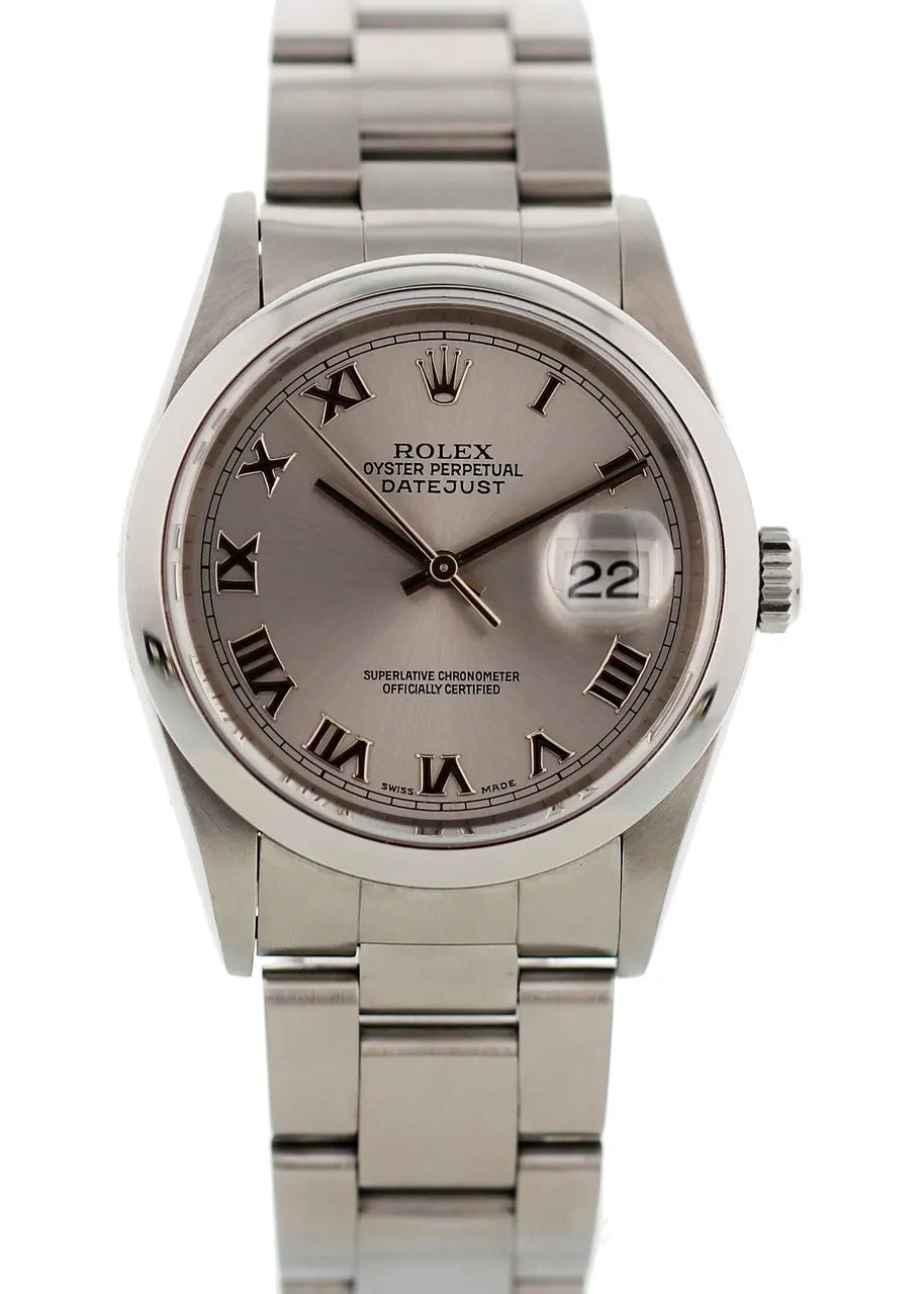 Rolex Datejust Silver Dial steel