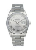 Rolex Datejust Silver Roman