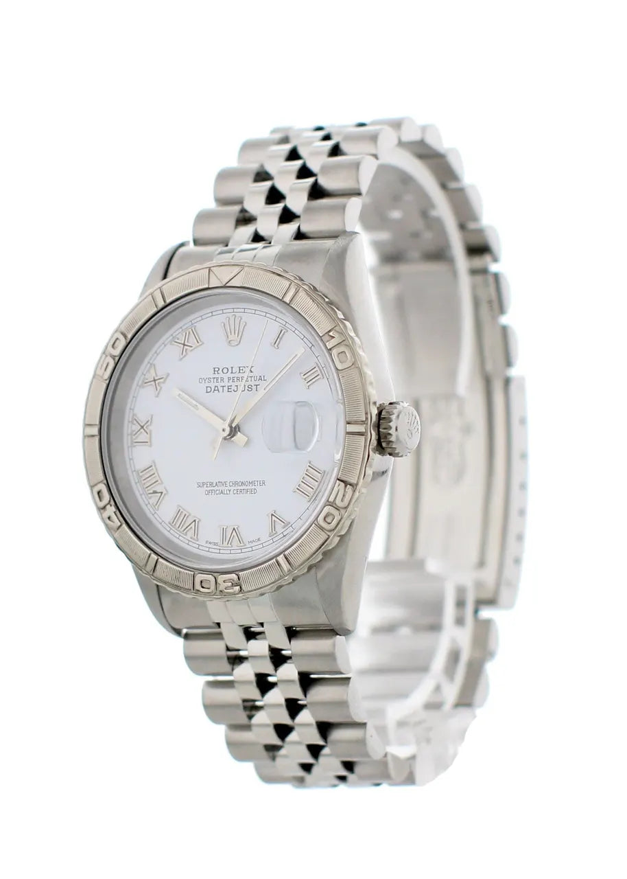 Rolex Datejust Steel White