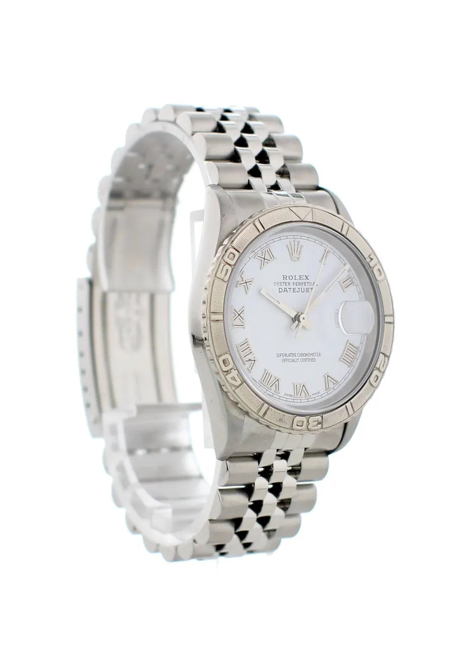 Rolex Datejust Steel White - Hình 2