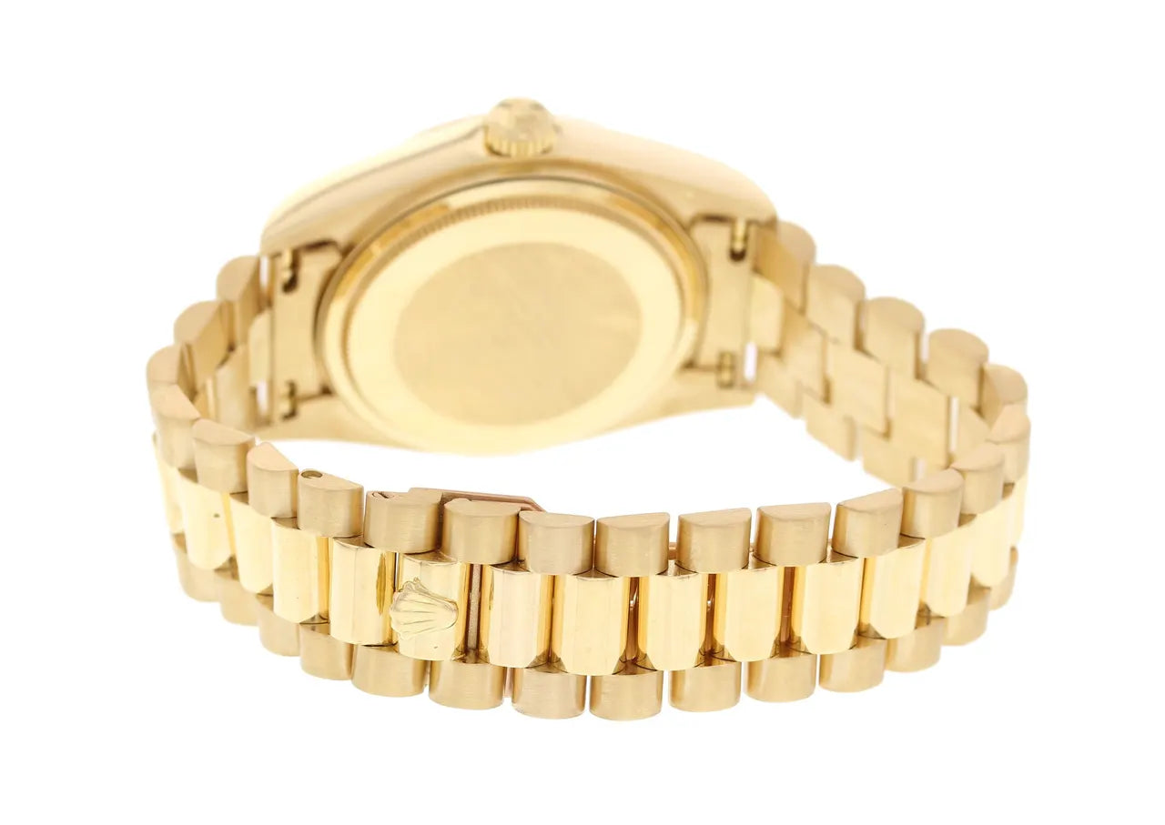 Rolex Day-Date Gold Black Dial - Hình 5