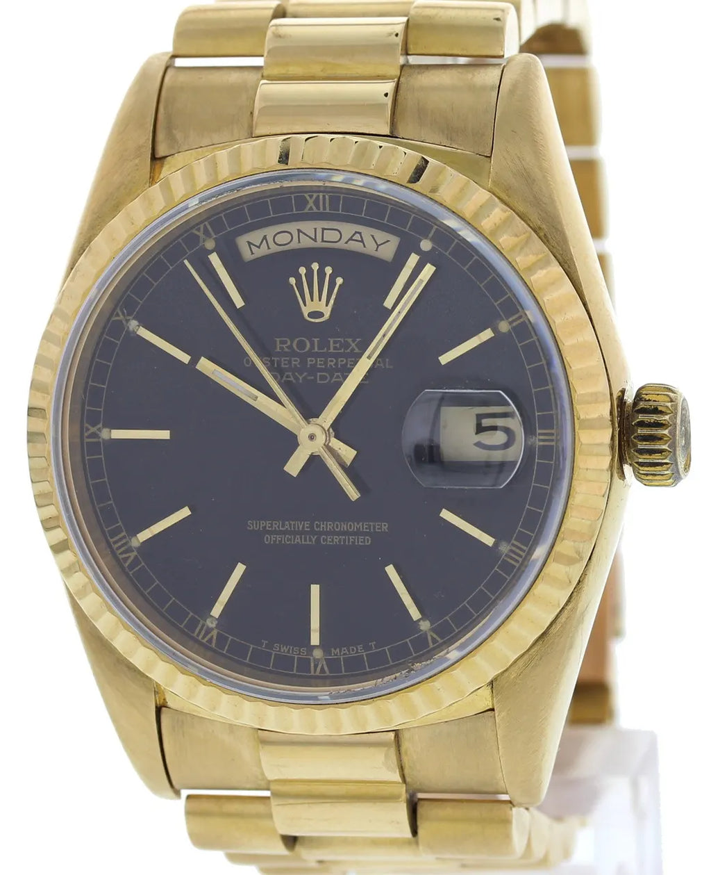 Rolex Day-Date Gold Black