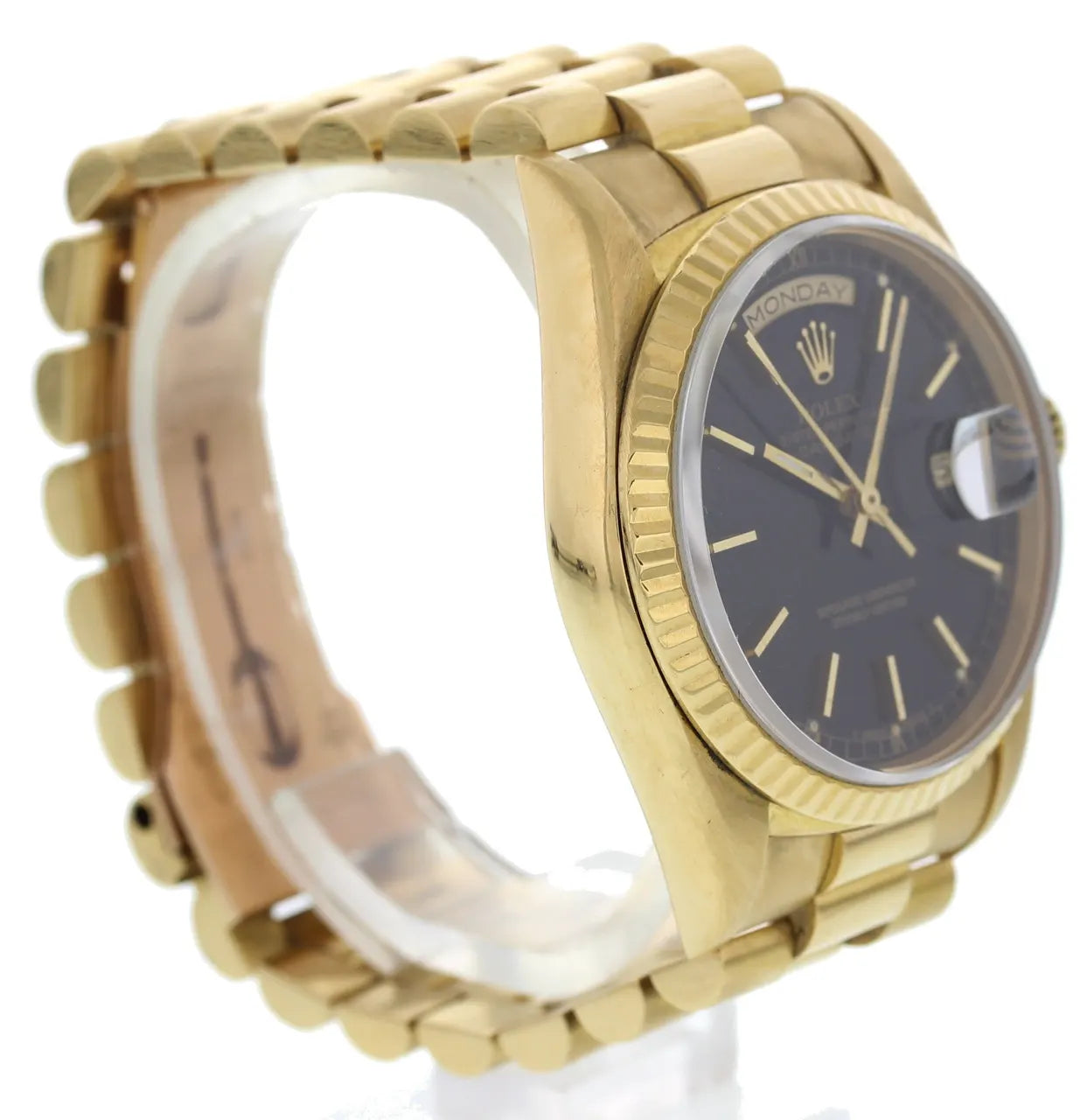 Rolex Day-Date Gold Black - Hình 2