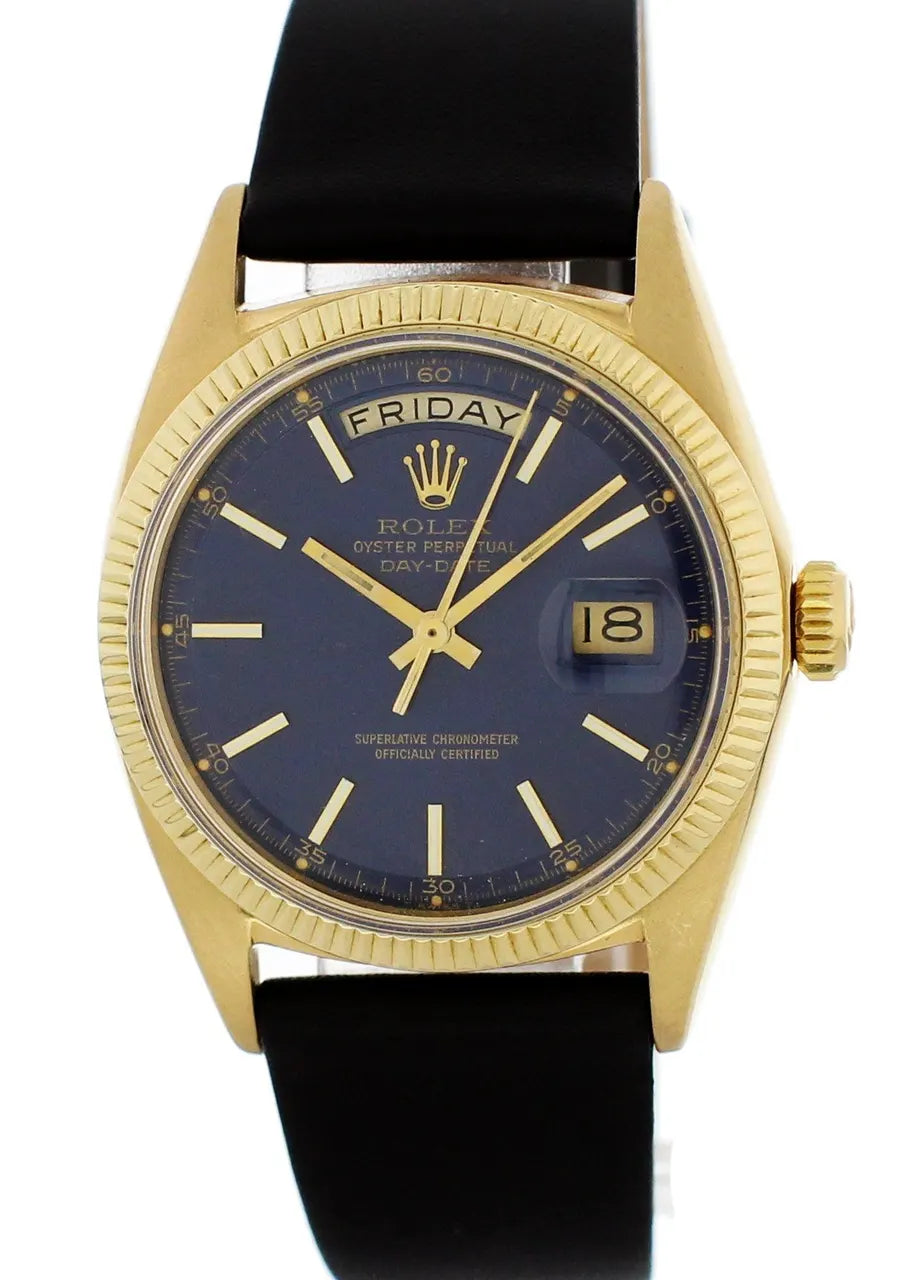 strap Rolex Day-Date Gold Black