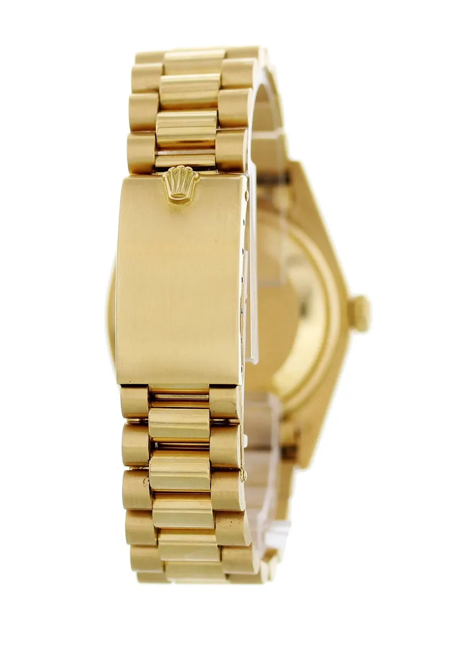 president bracelet Rolex Day-Date Gold Champagne - Hình 5