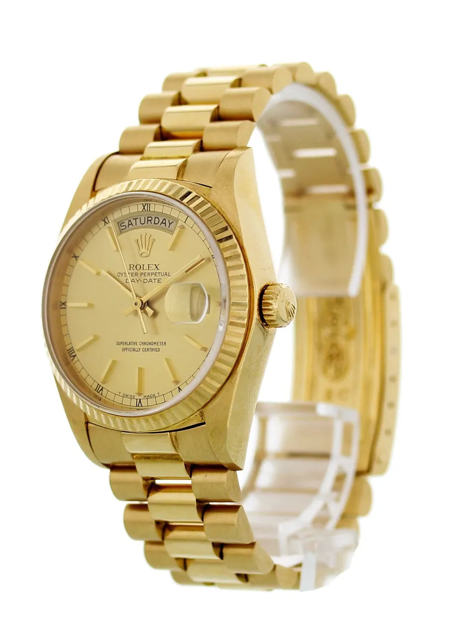 Rolex Day-Date Gold dial - Hình 4