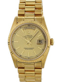 Rolex Day-Date Gold Champagne bracelet