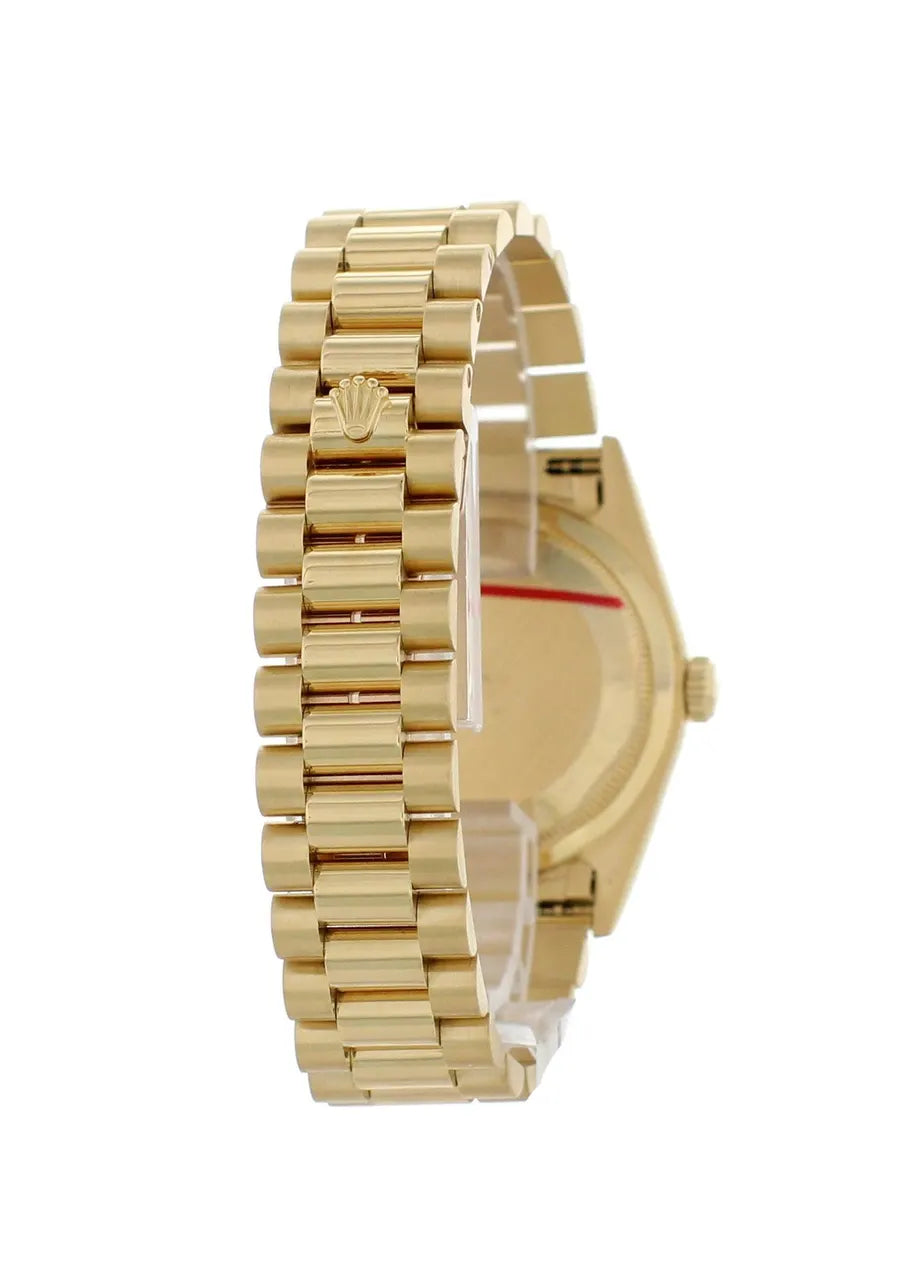 Rolex Day-Date Gold Champagne bracelet - Hình 7