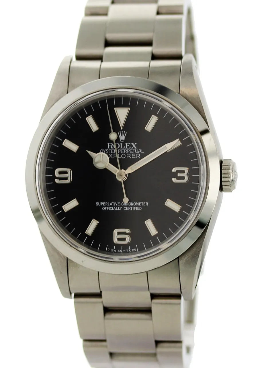 Rolex Explorer Black Dial bracelet - Hình 2