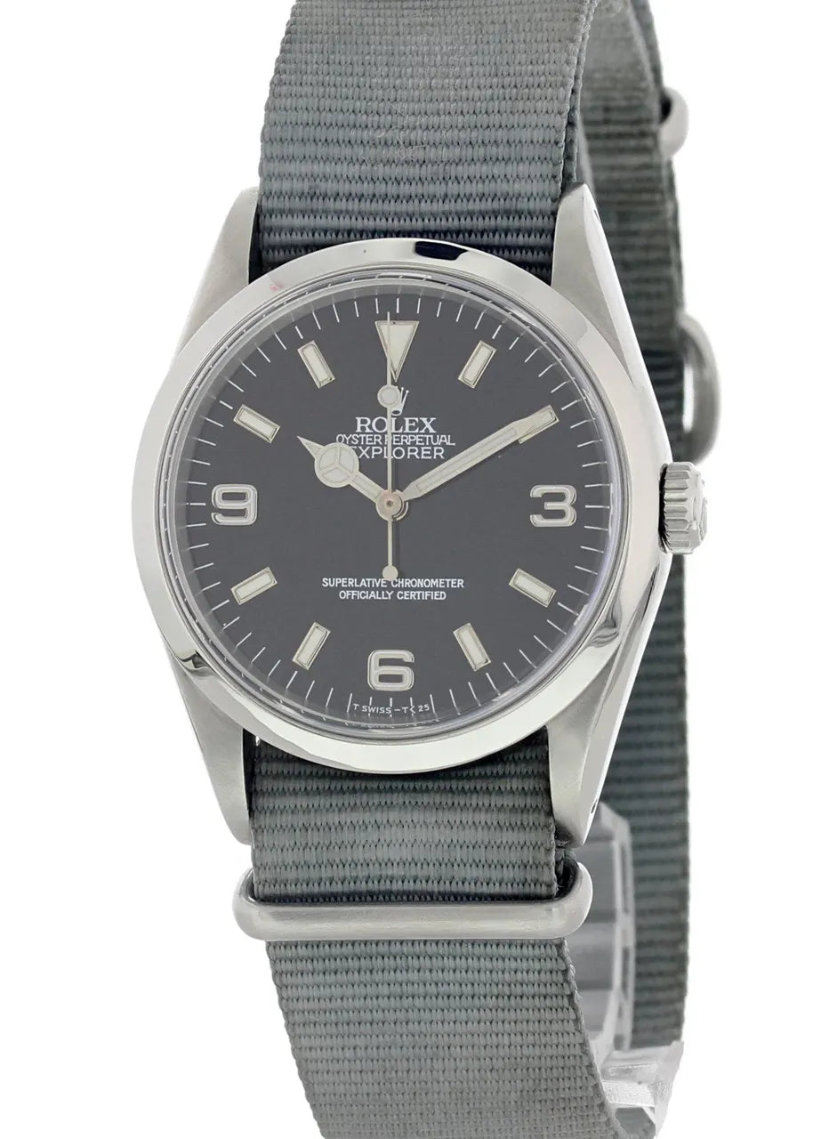 Rolex Explorer Grey NATO - Hình 2