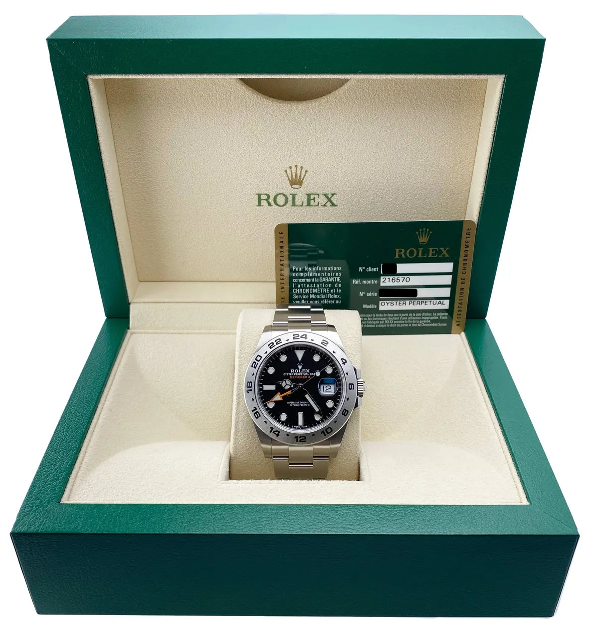 dial Rolex Explorer II Black - Hình 2