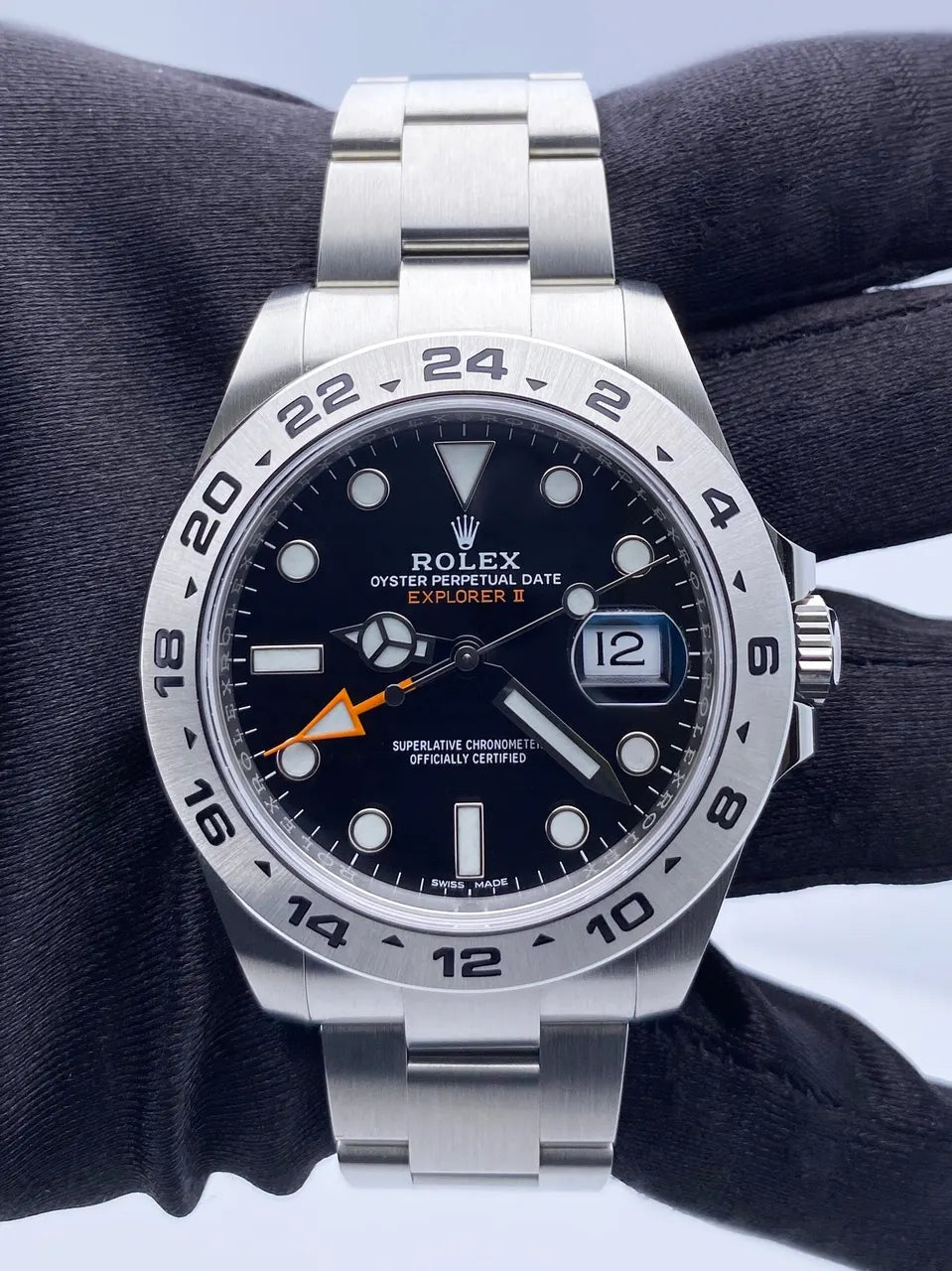 dial Rolex Explorer II Black - Hình 3