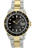 black Rolex GMT-Master II Two-Tone