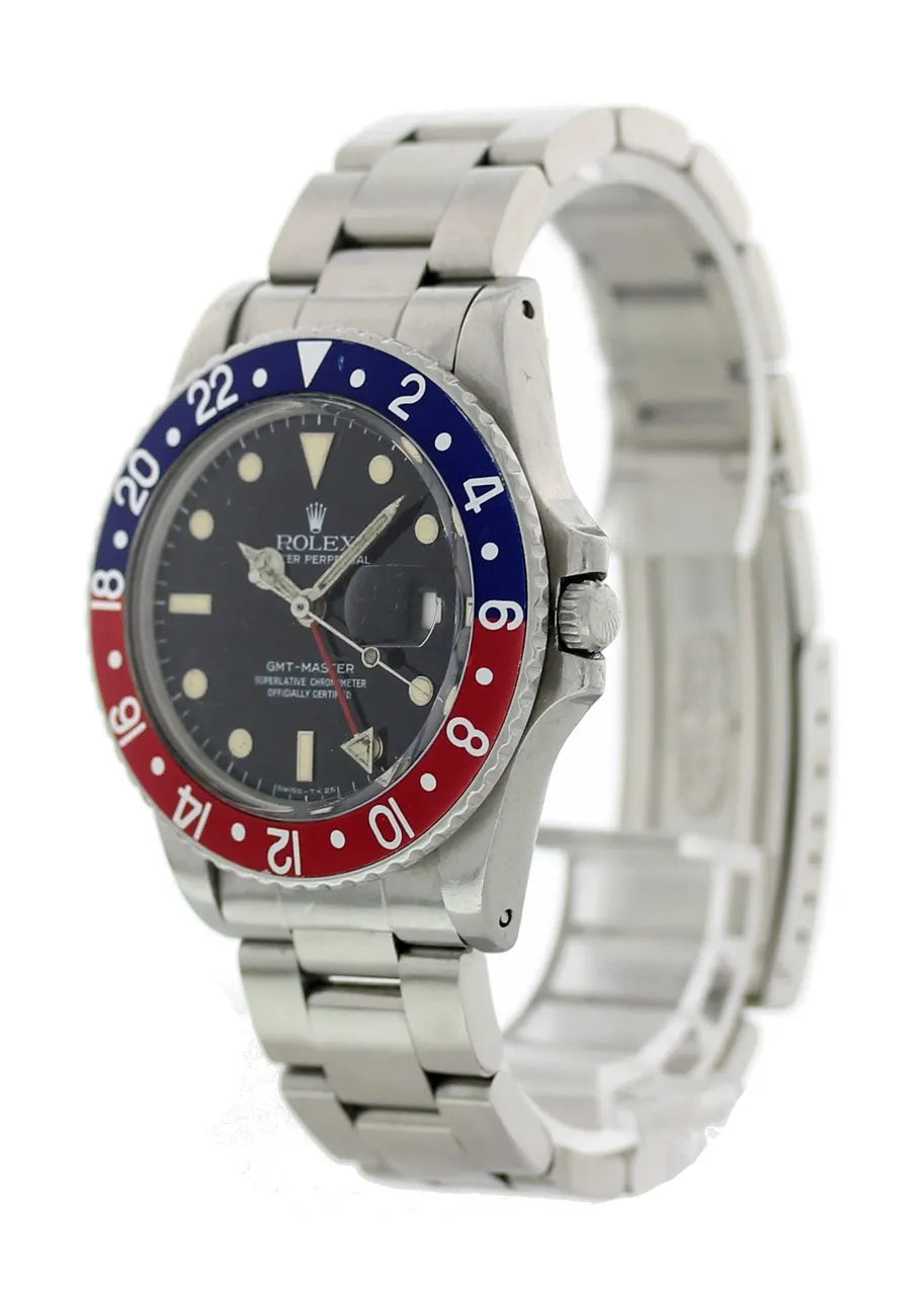stainless Rolex GMT-Master Pepsi Bezel - Hình 4