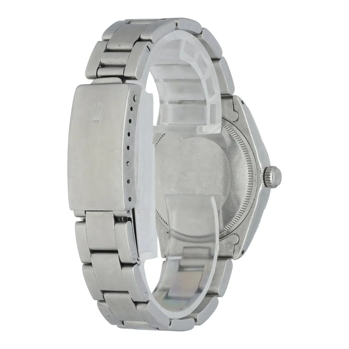 oyster Rolex Silver Linen Dial - Hình 4