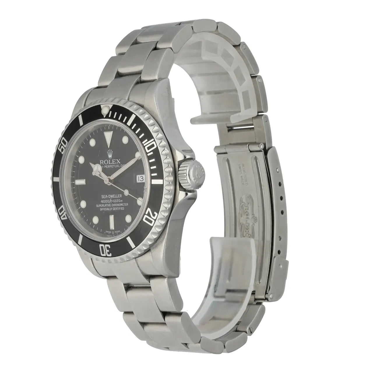 stainless steel Rolex Sea-Dweller Black Dial - Hình 2