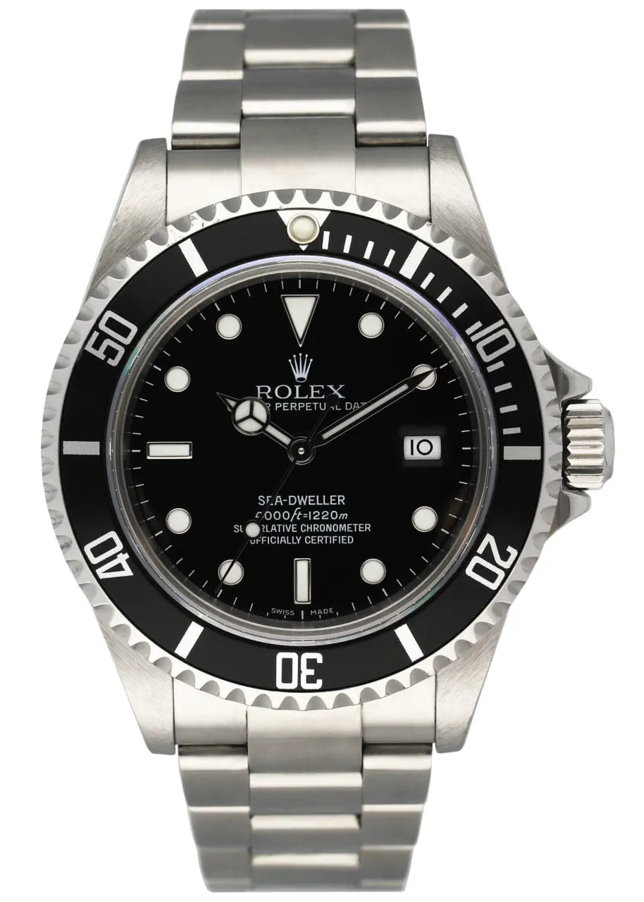 43mm Rolex Sea-Dweller Black Dial