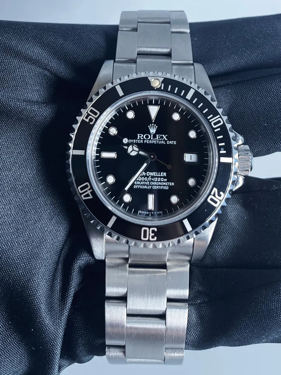 Rolex Sea-Dweller Black Dial stainless - Hình 2