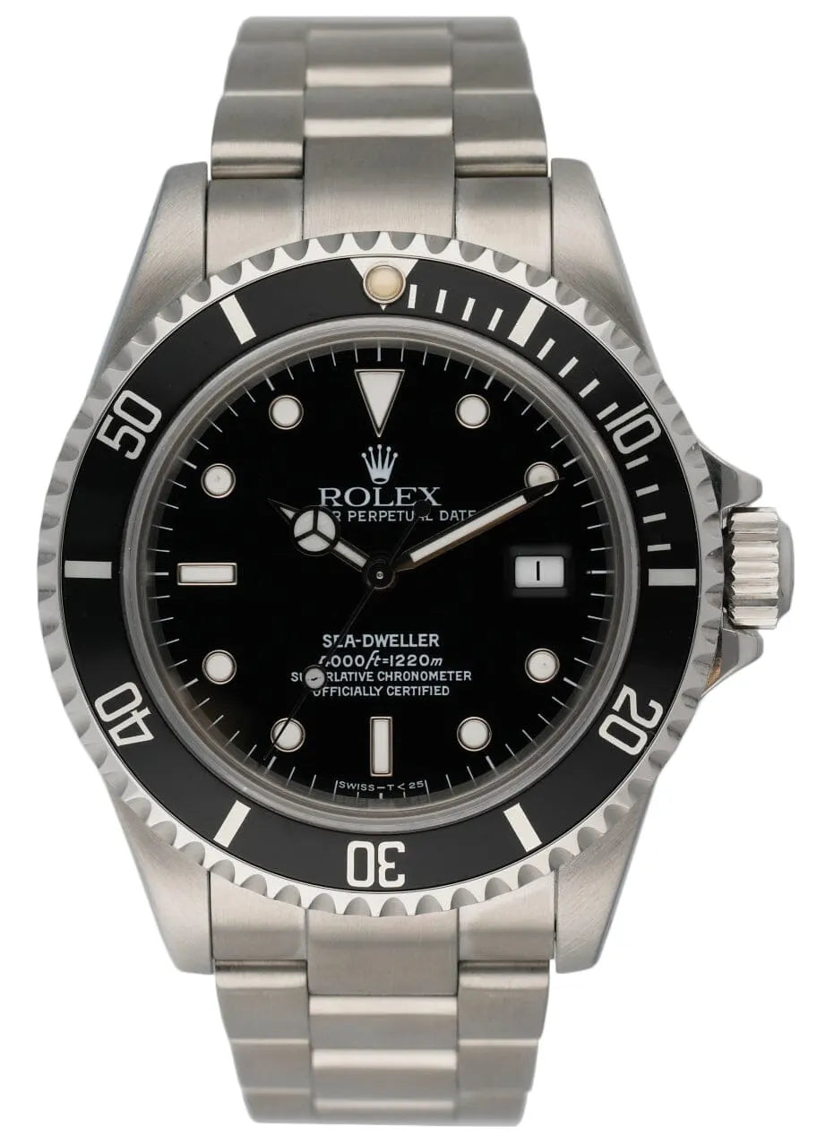 Rolex Sea-Dweller Black Dial stainless - Hình 8