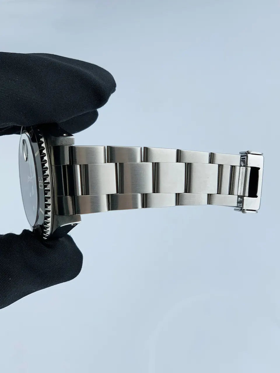 stainless Rolex Black Dial Submariner Date - Hình 7
