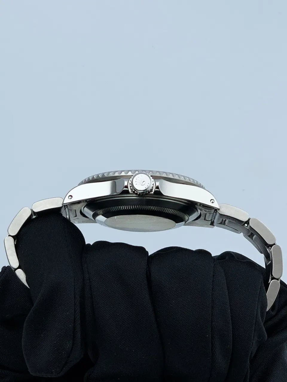 stainless Rolex Black Dial Submariner Date - Hình 4