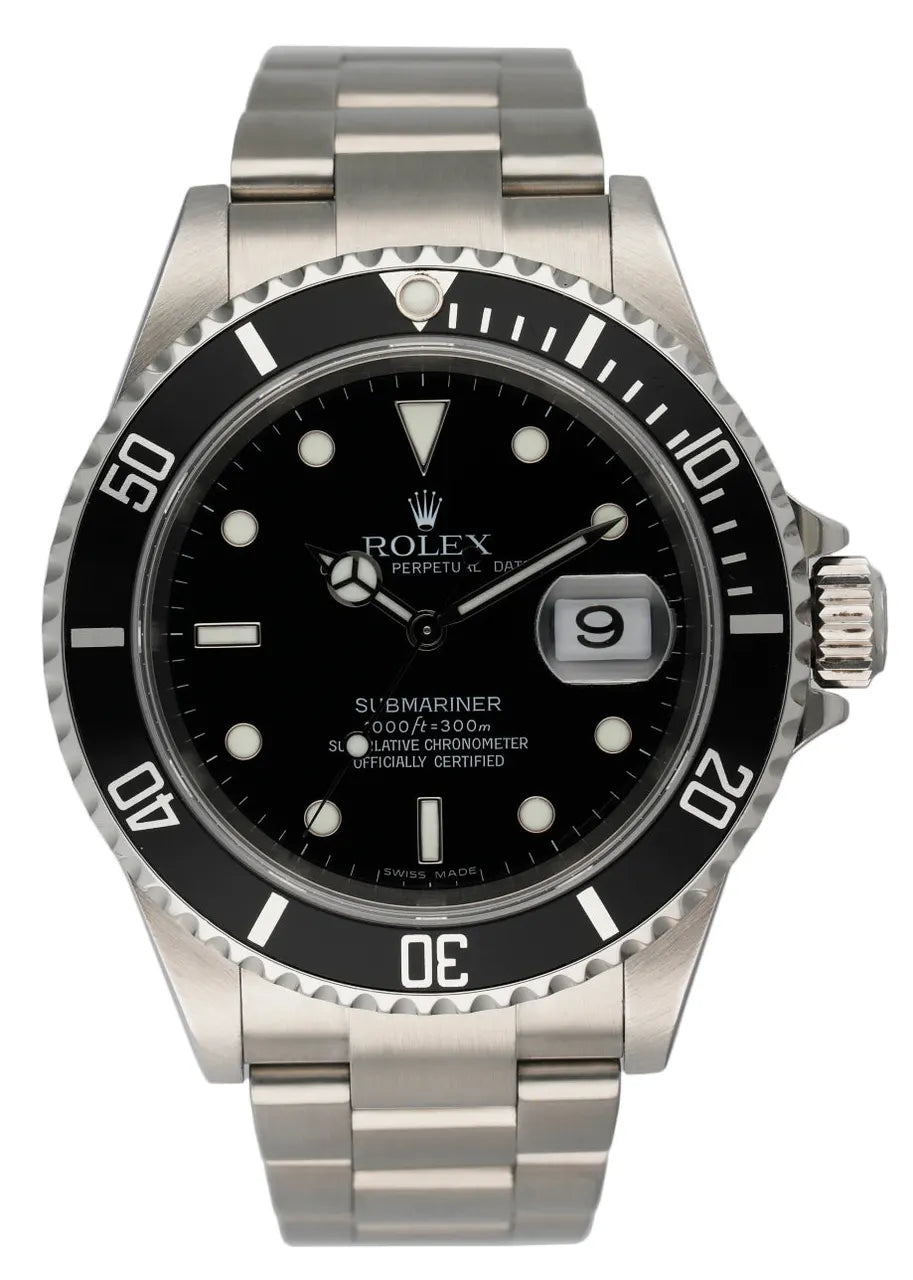 Rolex Submariner Date Black Bezel