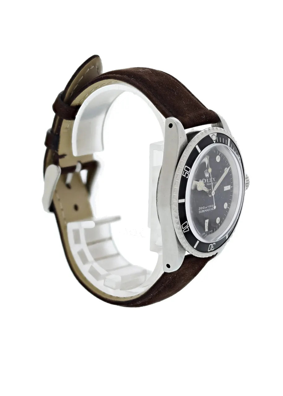 Rolex Submariner Brown Suede - Hình 5