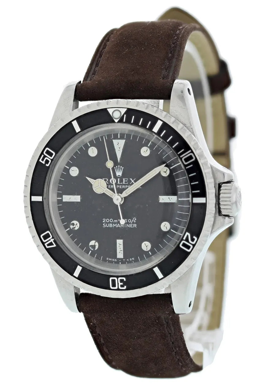 Rolex Submariner Brown Suede
