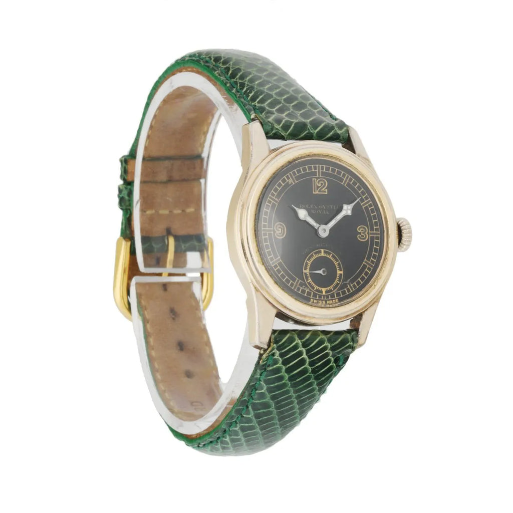 Rolex Black Dial Vintage - Hình 3