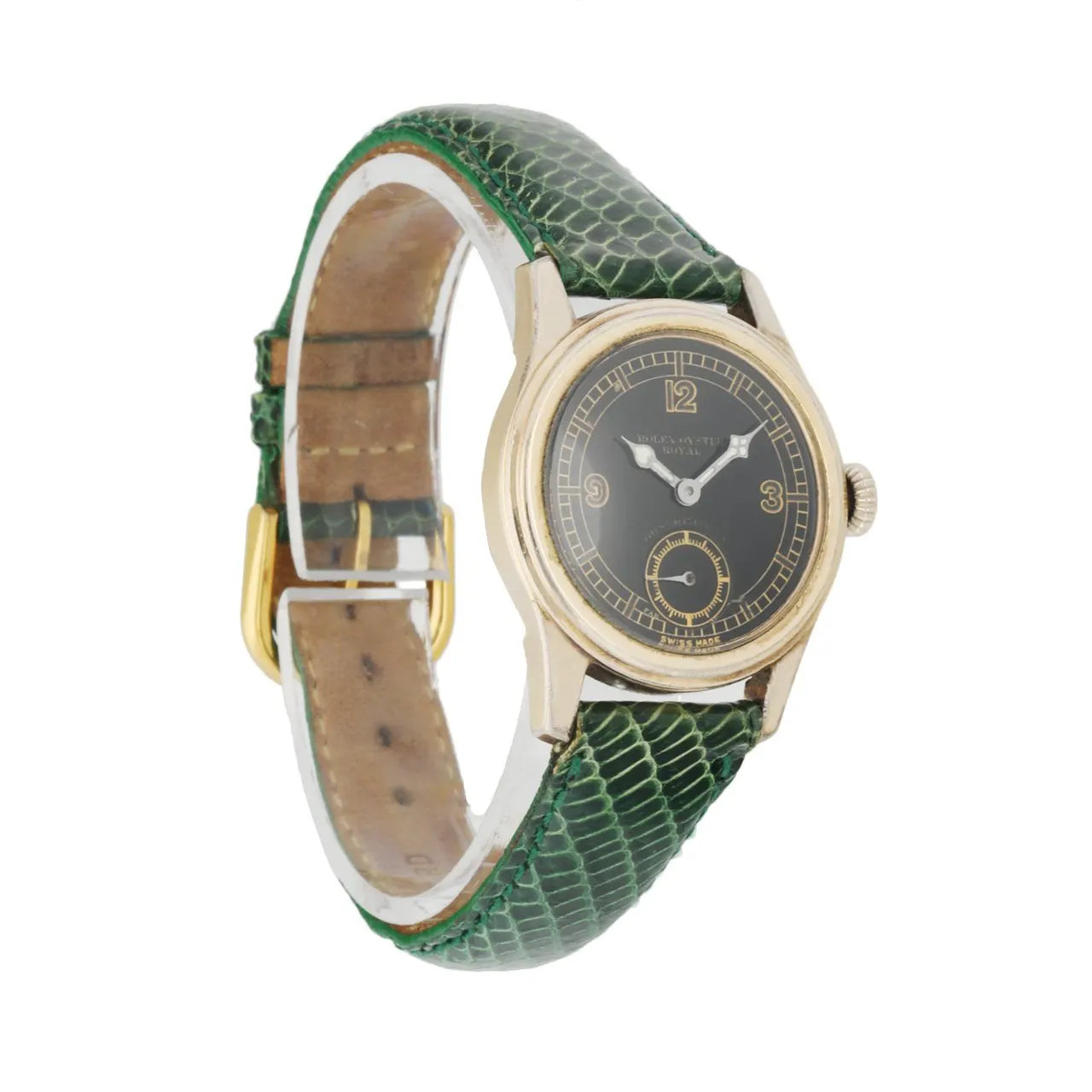Rolex Black Dial Vintage - Hình 3