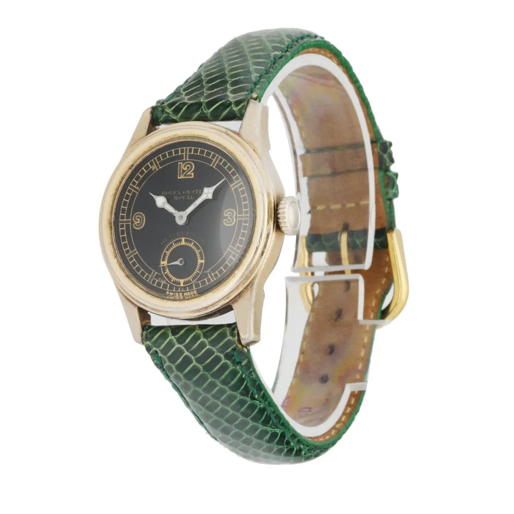 Rolex Black Dial Vintage - Hình 2