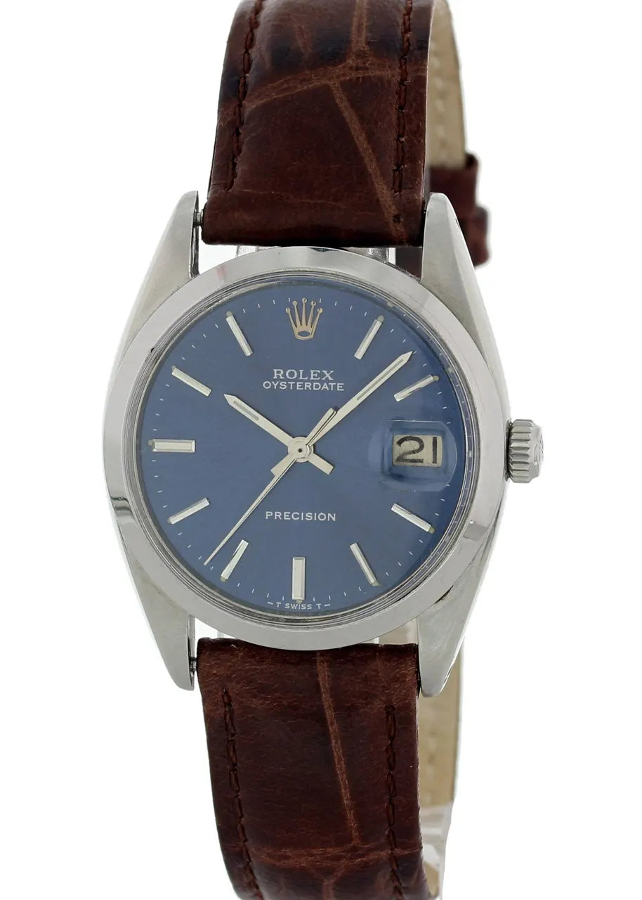 Rolex Oysterdate Blue Dial