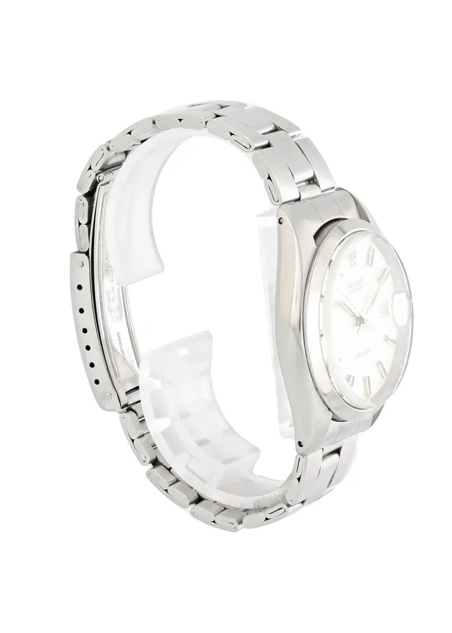 stainless Rolex Oysterdate Silver - Hình 4