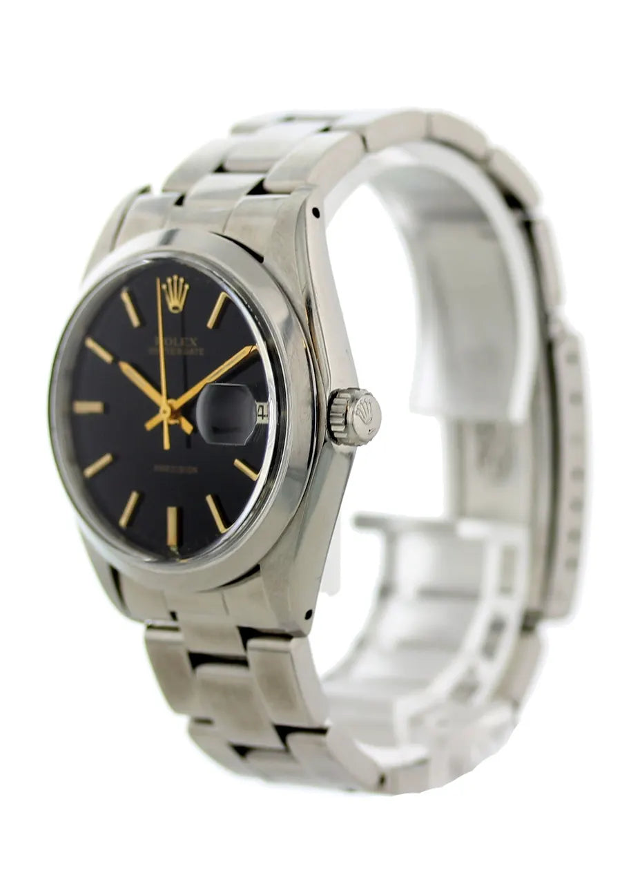 Rolex Black Dial Oysterdate - Hình 3