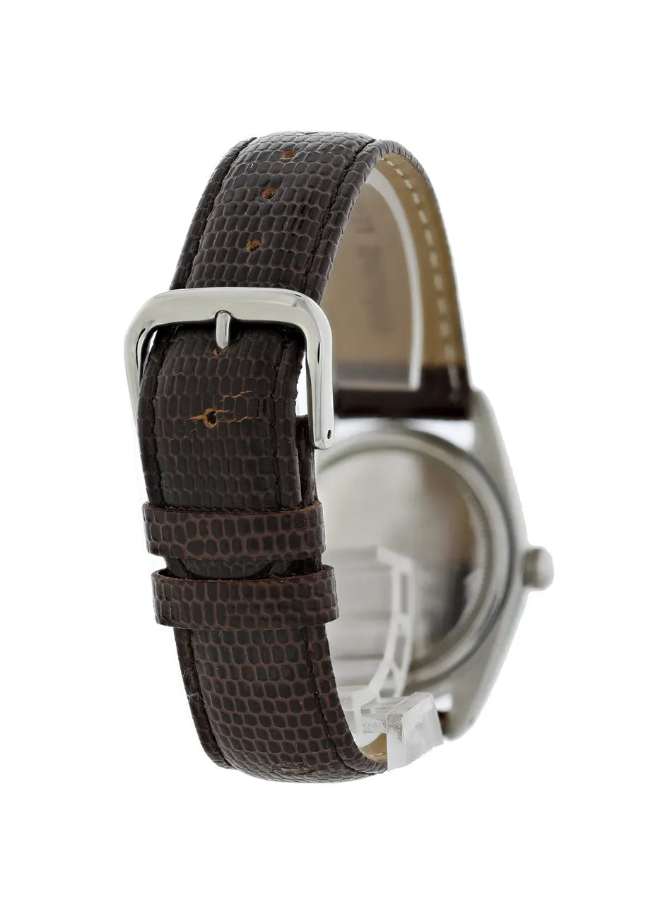 Rolex Oysterdate Brown Leather - Hình 2