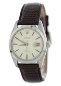 Rolex Oysterdate Brown Leather